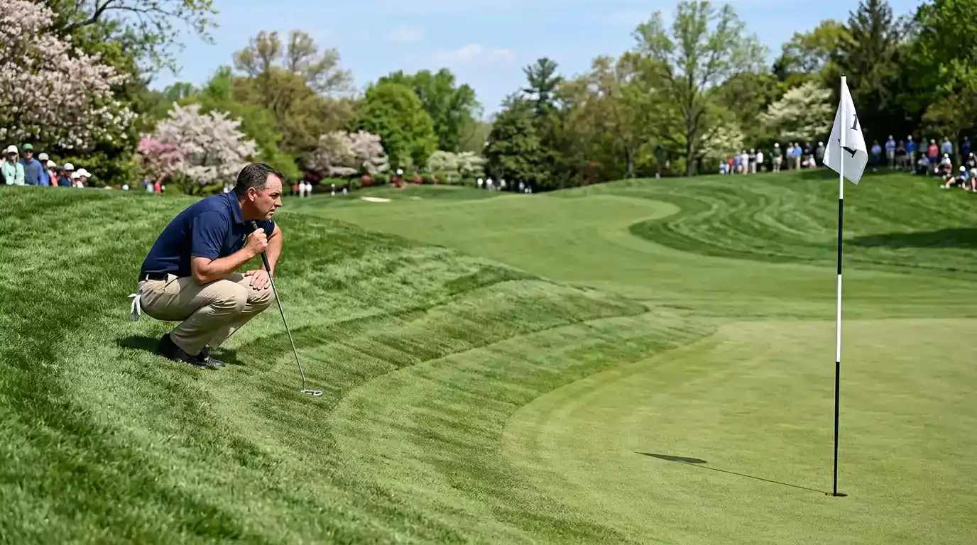 Бързите наклонени грийни на Augusta National при Мастърс