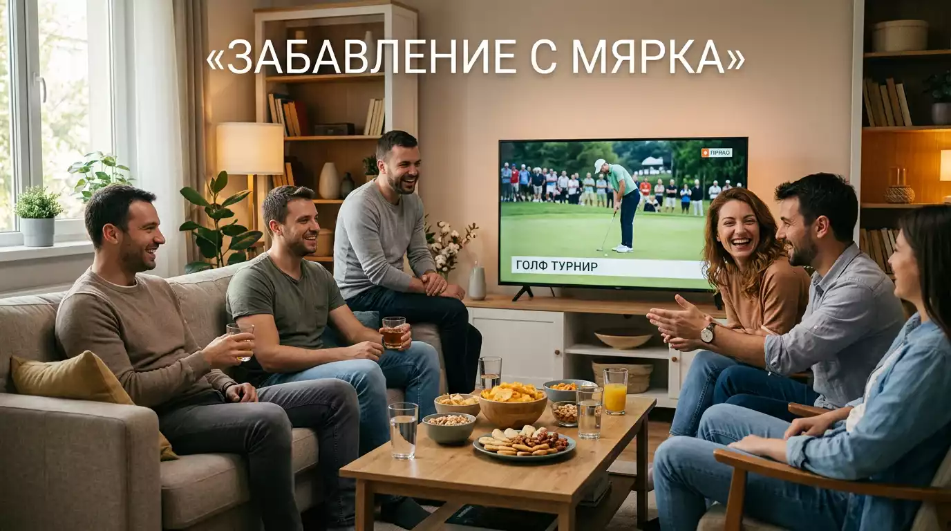 Залагането на голф като забавление в здравословни граници