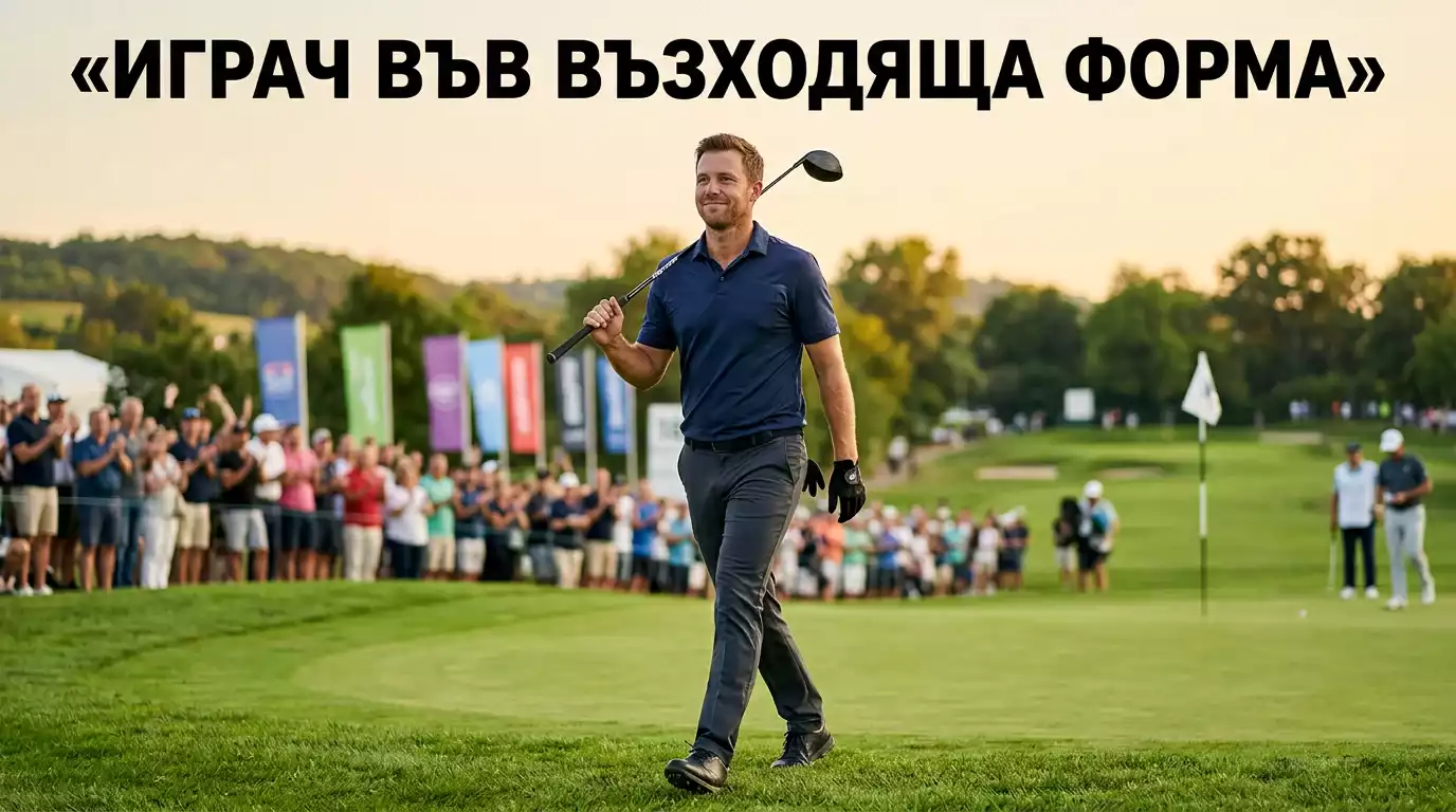 Възходяща тенденция във формата на голф играч преди турнир