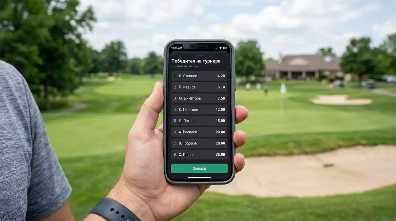 Концентриран аутрайт пазар при малкото поле на LIV Golf