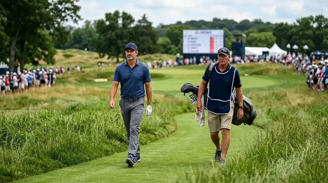 Make cut залог на надежден точен играч на труден US Open
