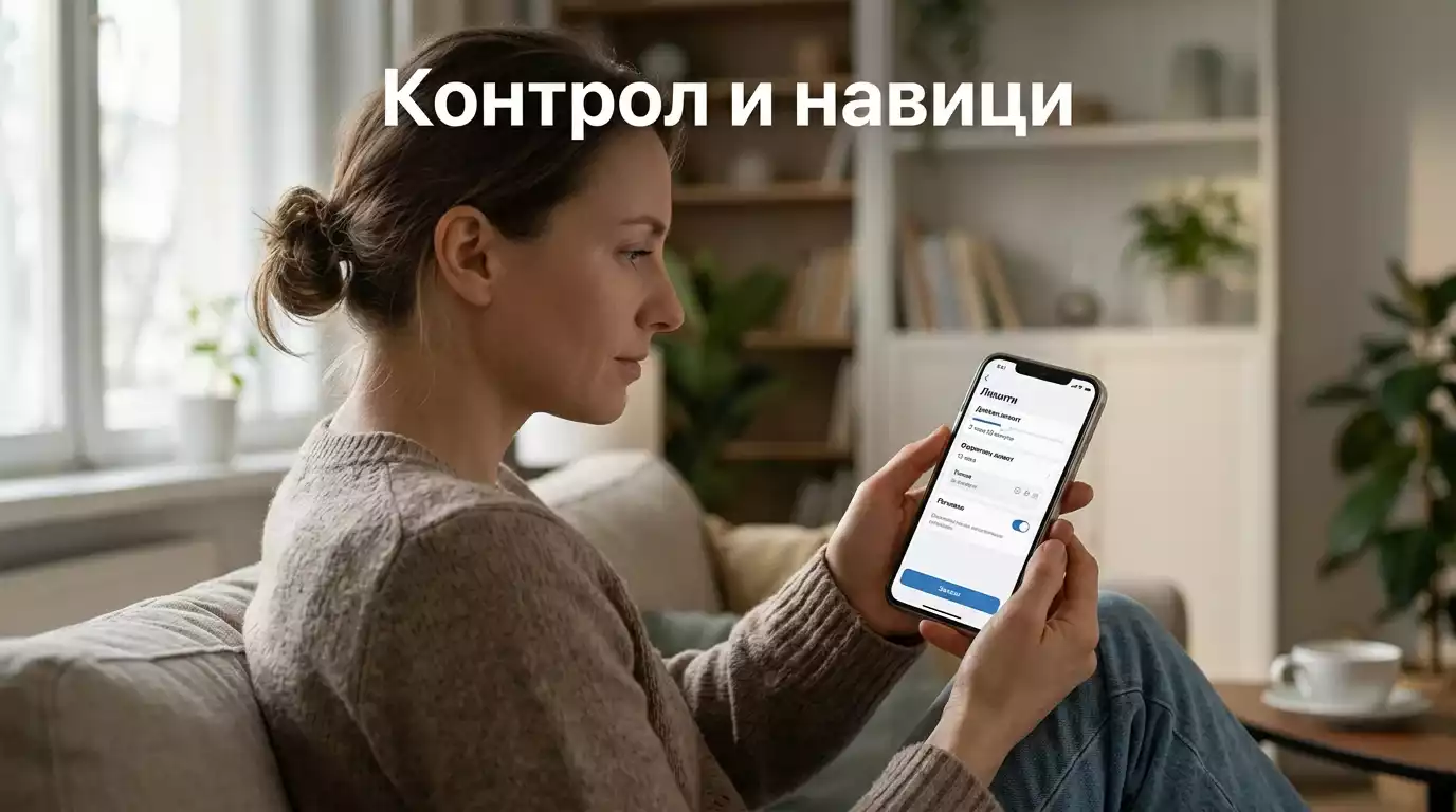 Отговорна игра с навици за контрол над голф залаганията