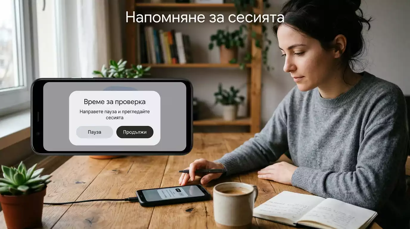 Известие за реалност проверка прекъсва залагателна сесия